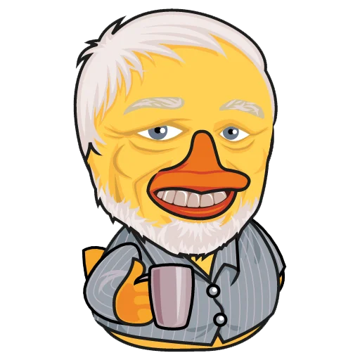 😣 Стикер «Quack!» для Telegram