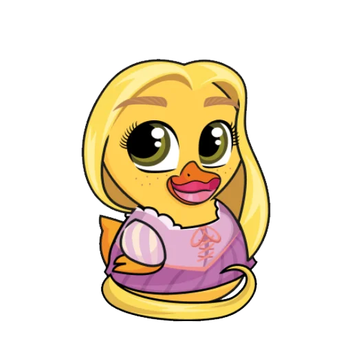 💕 Стикер «Quack!» для Telegram
