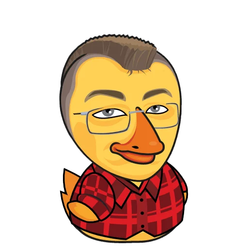🎨 Стикер «Quack!» для Telegram