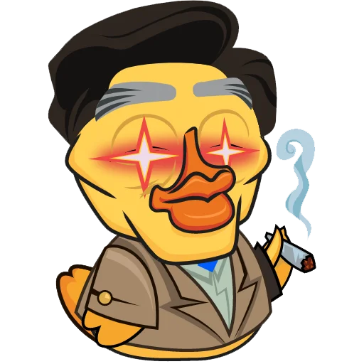 🤩 Стикер «Quack!» для Telegram