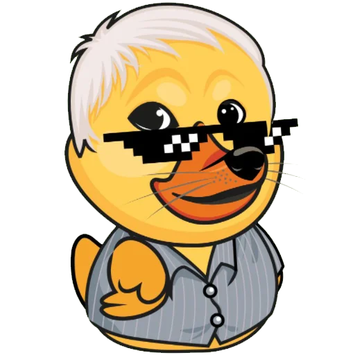 🐶 Стикер «Quack!» для Telegram