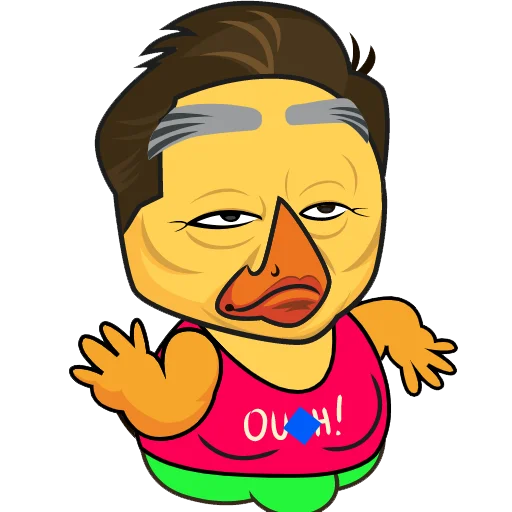 🚀 Стикер «Quack!» для Telegram
