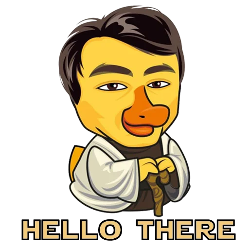 👋 Стикер «Quack!» для Telegram