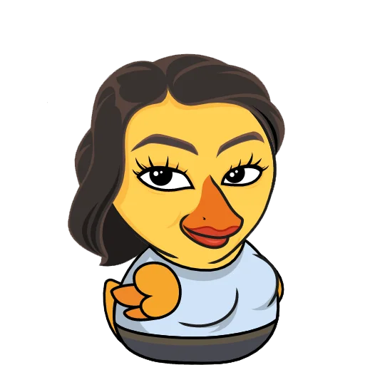 🌷 Стикер «Quack!» для Telegram