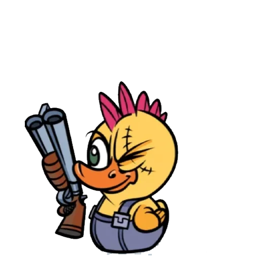 🚀 Стикер «Quack!» для Telegram
