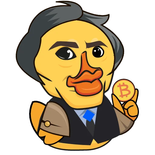 👀 Стикер «Quack!» для Telegram