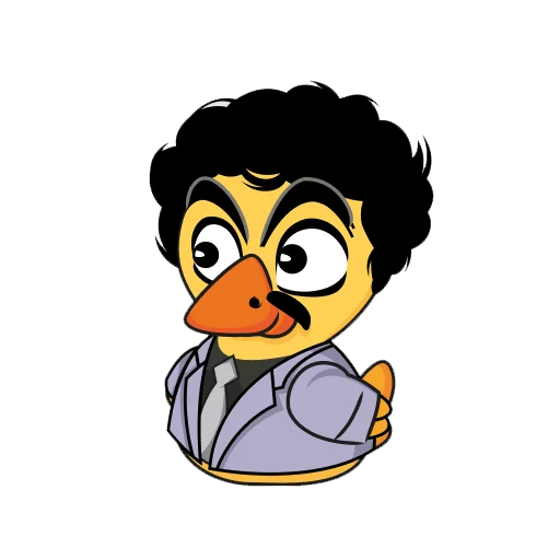 😏 Стикер «Quack!» для Telegram