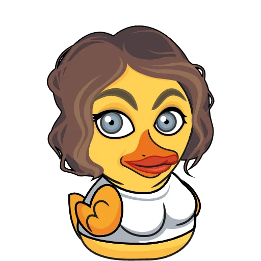 🌹 Стикер «Quack!» для Telegram