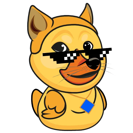 👌 Стикер «Quack!» для Telegram
