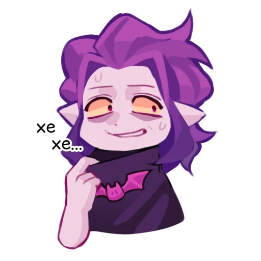 🦇 Стикер «Waxmawi» для Telegram