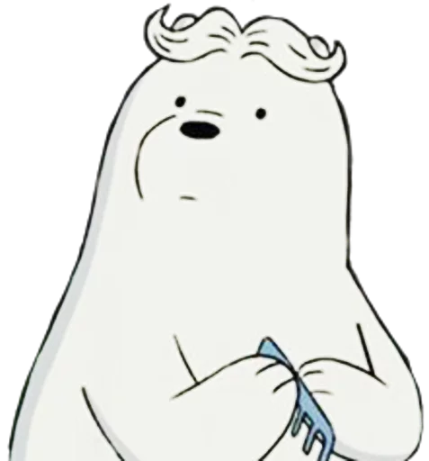 👱 Стикер «WBB - Ice Bear» для Telegram