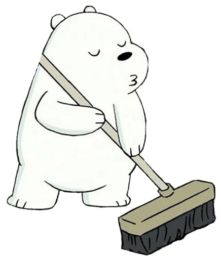 😙 Стикер «WBB - Ice Bear» для Telegram