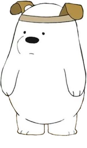 😐 Стикер «WBB - Ice Bear» для Telegram