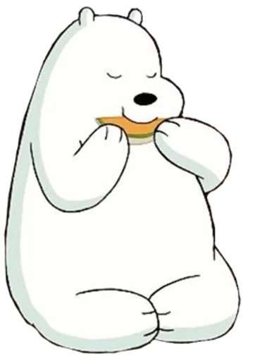 😌 Стикер «WBB - Ice Bear» для Telegram