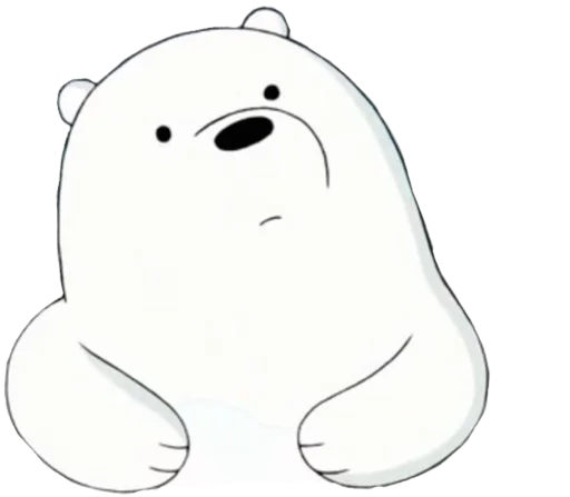 🤔 Стикер «WBB - Ice Bear» для Telegram