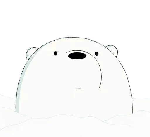 🙂 Стикер «WBB - Ice Bear» для Telegram