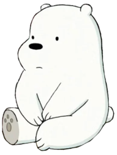 😐 Стикер «WBB - Ice Bear» для Telegram