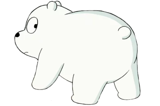 😳 Стикер «WBB - Ice Bear» для Telegram