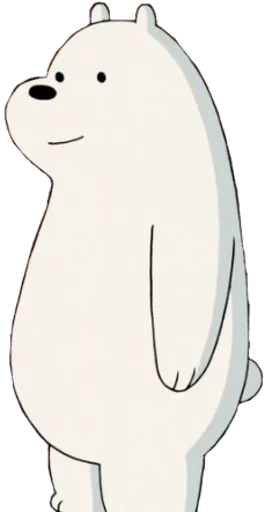 😊 Стикер «WBB - Ice Bear» для Telegram