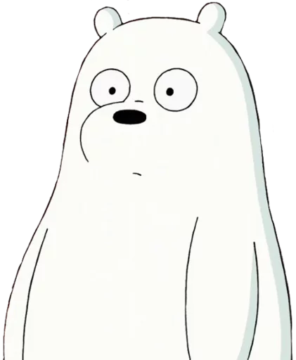 😳 Стикер «WBB - Ice Bear» для Telegram