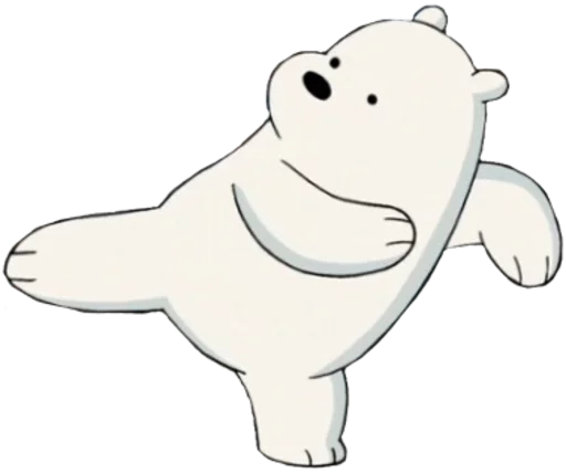 👺 Стикер «WBB - Ice Bear» для Telegram