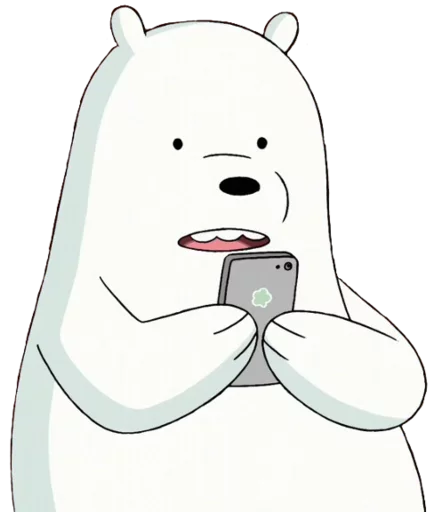 📱 Стикер «WBB - Ice Bear» для Telegram