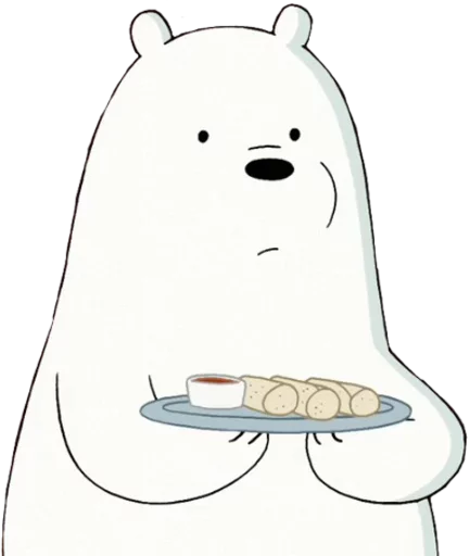 🍛 Стикер «WBB - Ice Bear» для Telegram