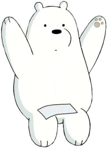 🙌 Стикер «WBB - Ice Bear» для Telegram