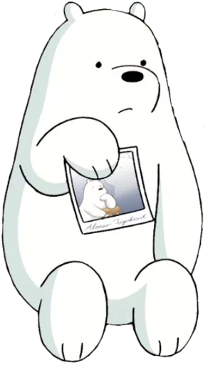 📇 Стикер «WBB - Ice Bear» для Telegram