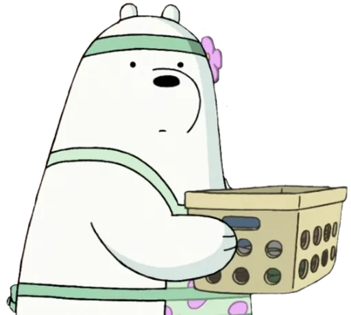 🌸 Стикер «WBB - Ice Bear» для Telegram