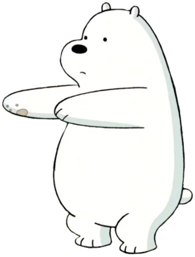 🙌 Стикер «WBB - Ice Bear» для Telegram