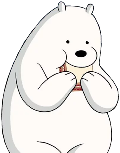 🍞 Стикер «WBB - Ice Bear» для Telegram