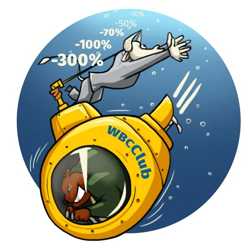 👇 Стикер «WBCCLUB» для Telegram