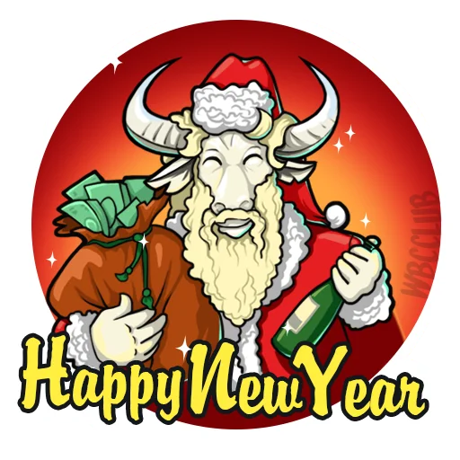 🎄 Стикер «WBCCLUB» для Telegram