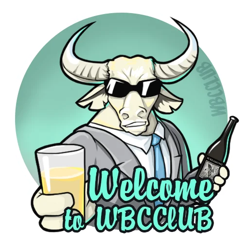 🤝 Стикер «WBCCLUB» для Telegram