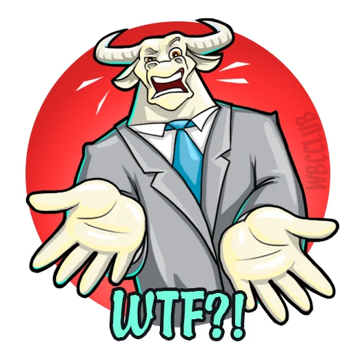 ⁉️ Стикер «WBCCLUB» для Telegram