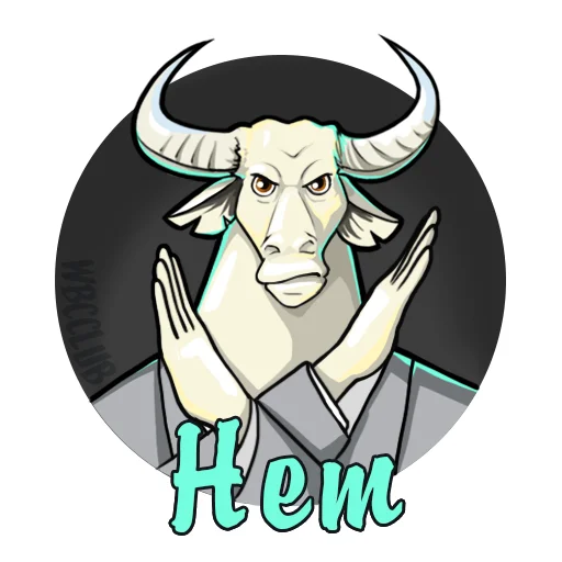 👎 Стикер «WBCCLUB» для Telegram