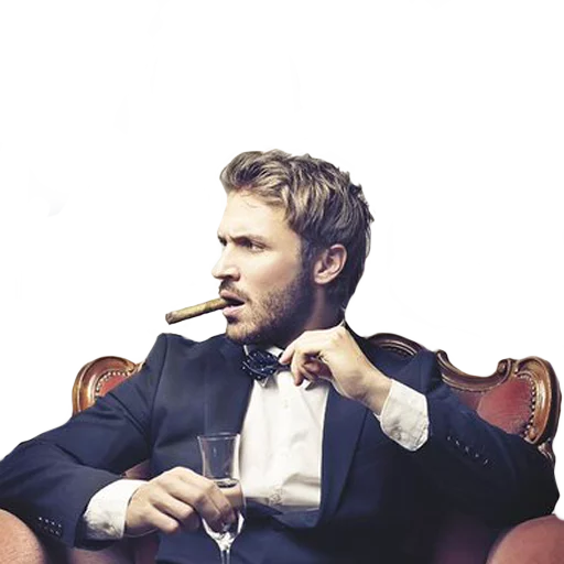 🤠 Стикер «Психически здоровые мужчины» для Telegram