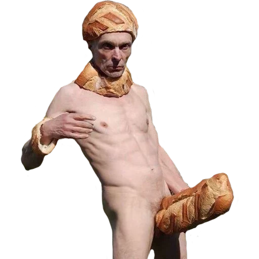 🥖 Стикер «Психически здоровые мужчины» для Telegram