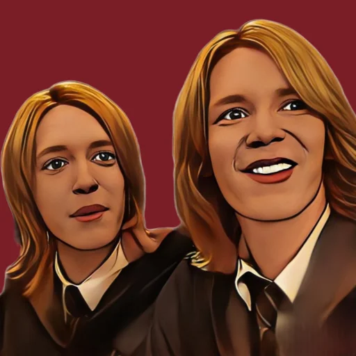 😸 Стикер «Уизли Фред и Джордж» для Telegram