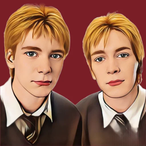 🥺 Стикер «Уизли Фред и Джордж» для Telegram