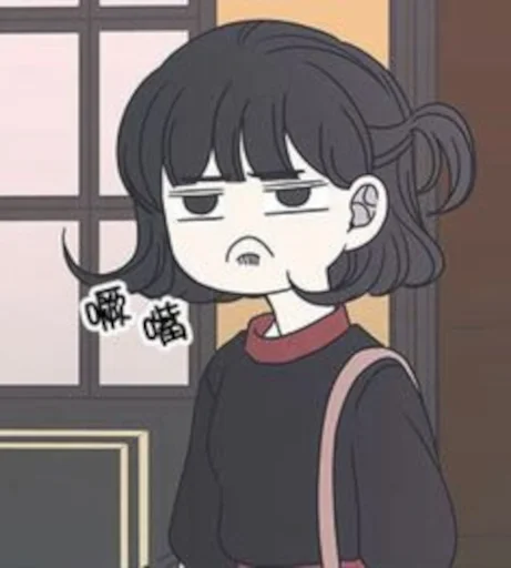 ☹️ Стикер «Webtoon n.2» для Telegram