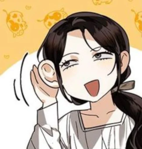 👂 Стикер «Webtoon n.2» для Telegram