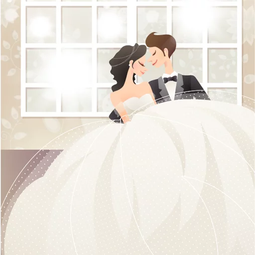 👫 Стикер «Wedding» для Telegram