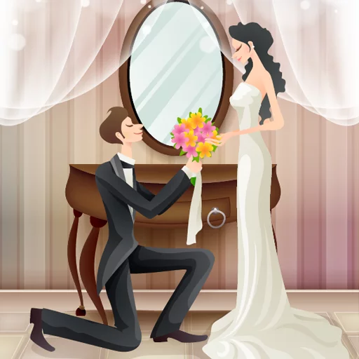 👫 Стикер «Wedding» для Telegram
