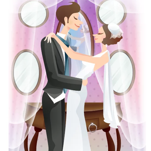 👫 Стикер «Wedding» для Telegram