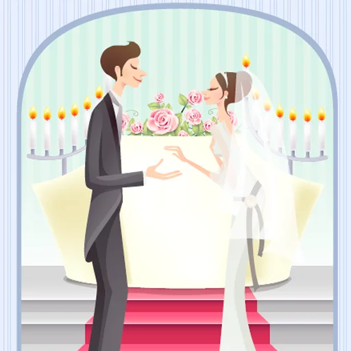 👫 Стикер «Wedding» для Telegram