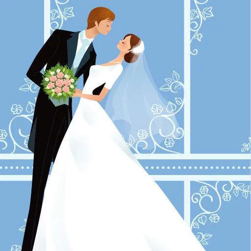 👫 Стикер «Wedding» для Telegram