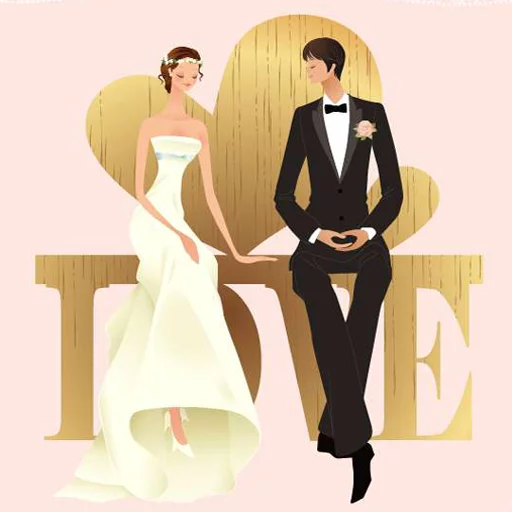 👫 Стикер «Wedding» для Telegram