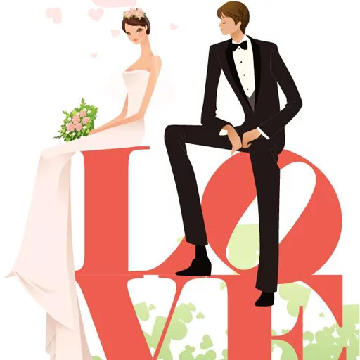 👫 Стикер «Wedding» для Telegram